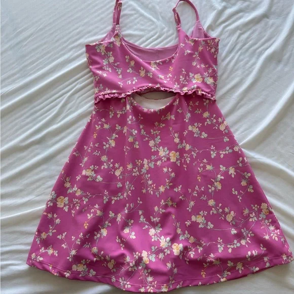 Love Shack Fancy Floral Tennis Dress - Picture 3 of 5